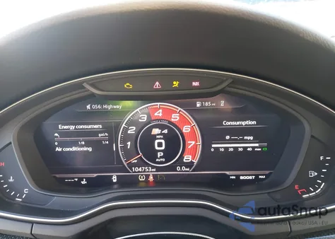 2018 Audi S4 3.0T Premium Plus из США, поврежденный, VIN WAUB4AF43JA096793